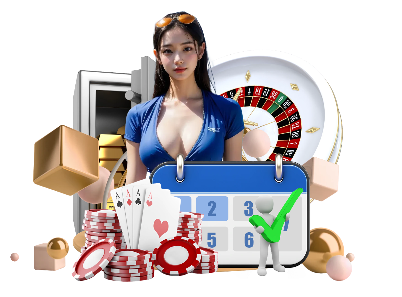 Live Three Card Poker table at hrc toto with professional dealer